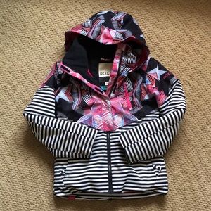 Roxy Girls Snow Jacket Sz 10